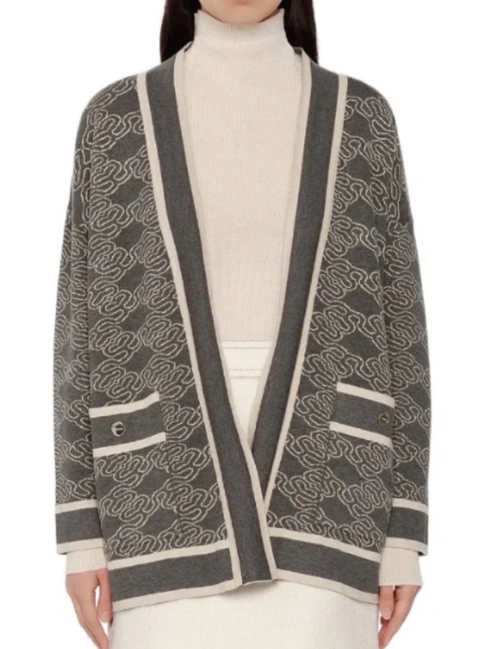 SANDRO
Coatigan With A Shawl Collar